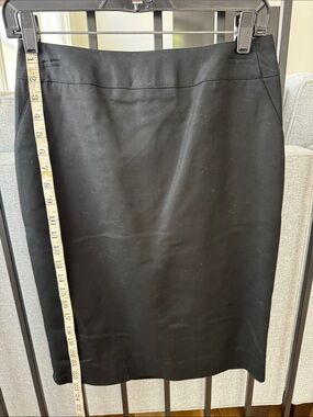 Merona Black Cotton /Spandex Skirt - Classic Office Staple